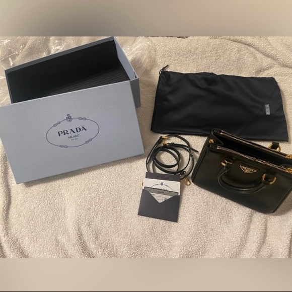 Prada Galleria Saffiano leather mini-bag - Picture 1 of 8